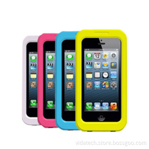 PC Silicone Waterproof Shockproof Dirt Snow Proof Case Cover Case for iPhone 5
